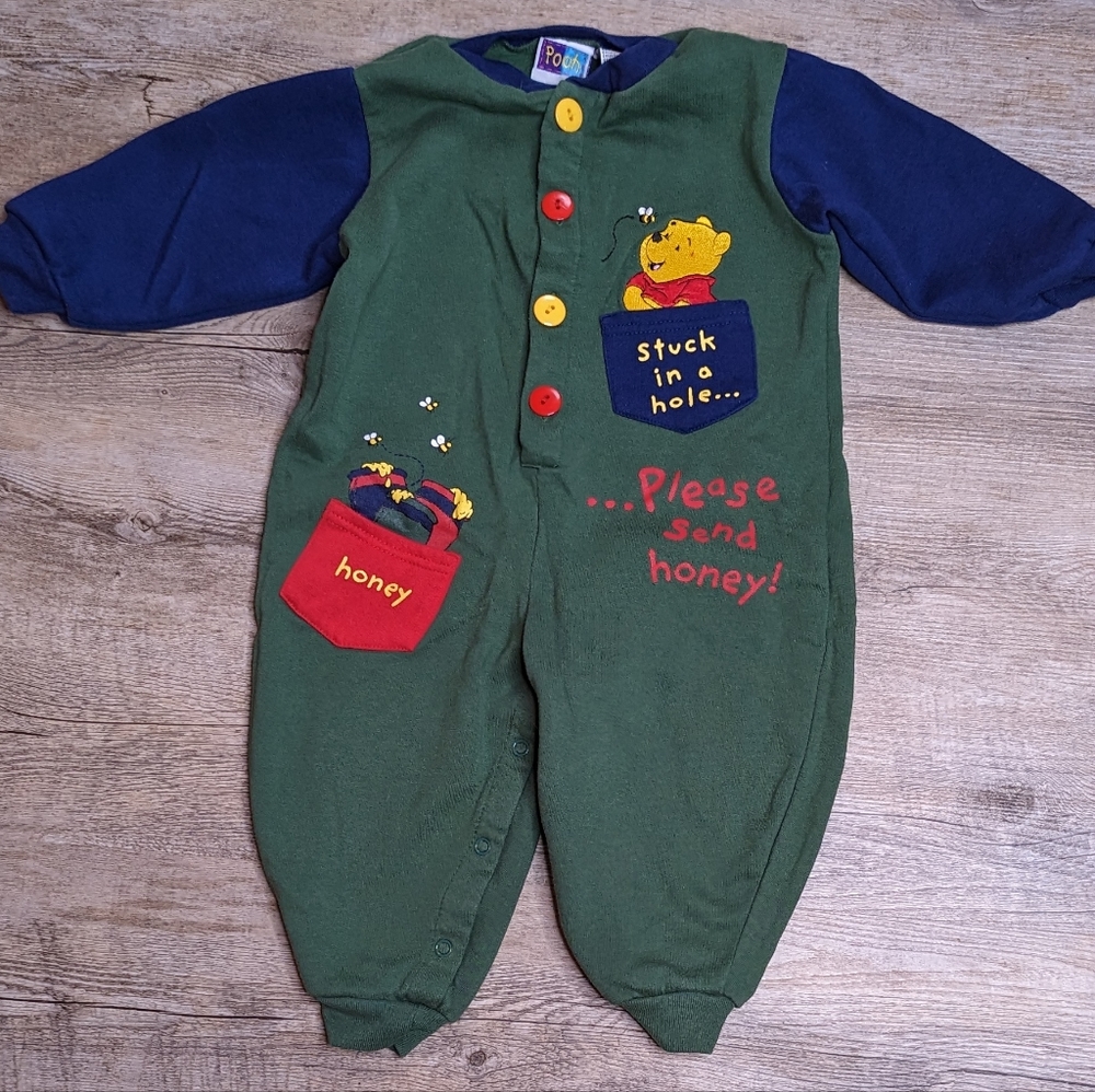 Vintage Disney Pooh Bear onesie 18 - 24 months